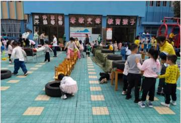 记2022年3月赴新化县基地幼儿园开展“入园指导理思路，专业引领促提升”培训活动